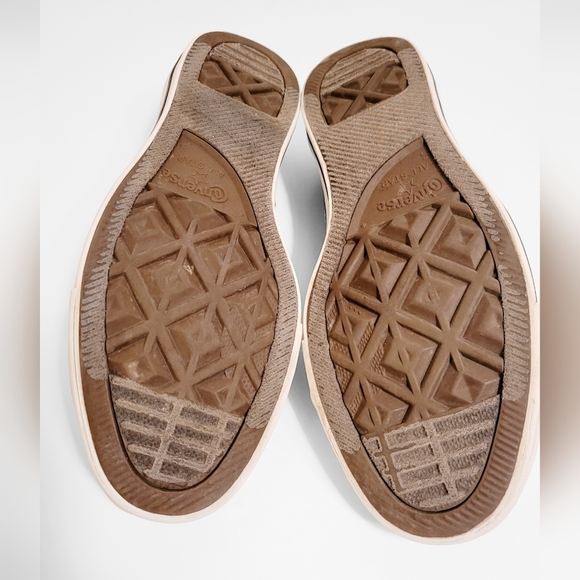 Converse All Star Chuck Taylor 545025F Low Top Gray Sneaker Women's Size 7 Shoes - Picture 8 of 9